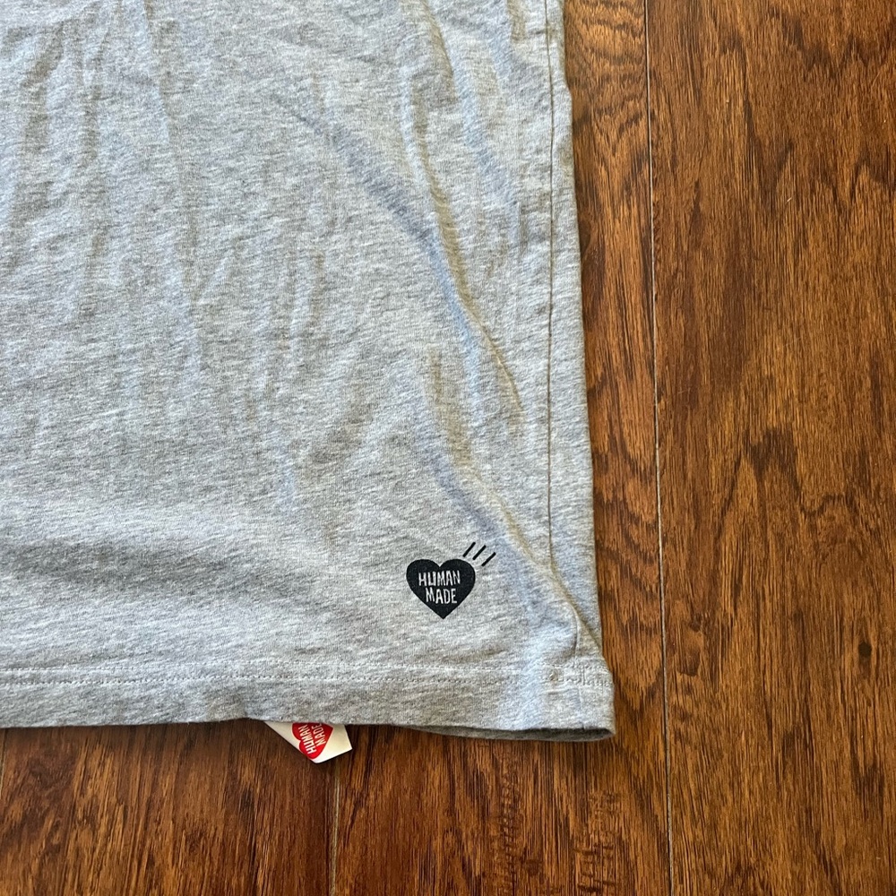 Human Made Essential Basic Boxy Blank T-Shirt Lar… - image 3